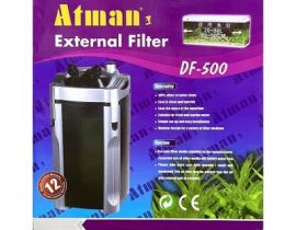 LỌC THÙNG  ATMAN DF500 14W 820L/H DÙNG CHO HỒ 50-70CM