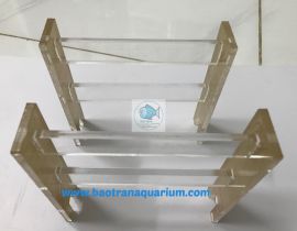 CHÂN GÁC ĐÈN VUÔNG MICA